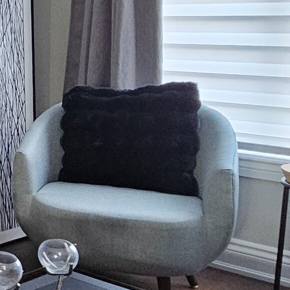 Black Accent Pillows (Set of two) - Picture 1 of 4